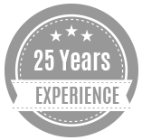 25 Years Experience